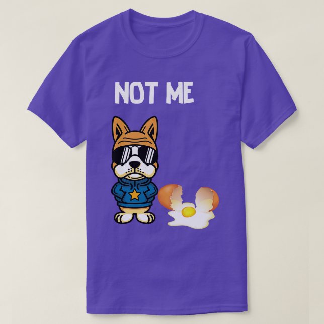 hund i ägg 277 t shirt (Design framsida)