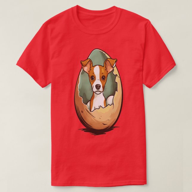 Hund i ägg 311 t shirt (Design framsida)