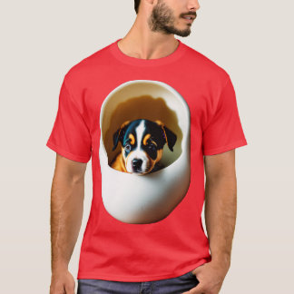 Hund i ägg 97 t shirt