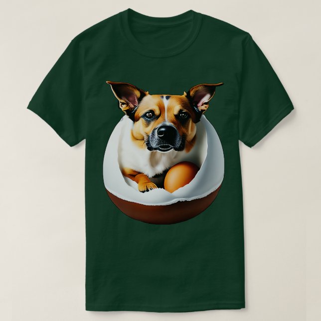 Hund i äggen 1 t shirt (Design framsida)