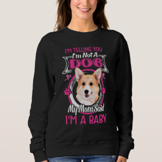 Hund I är en Baby Pembroke Welsh Corgi T Shirt
