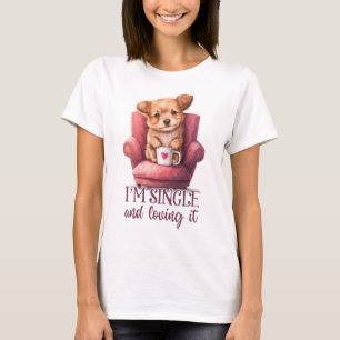 Hund I är enkel och överfull T Shirt