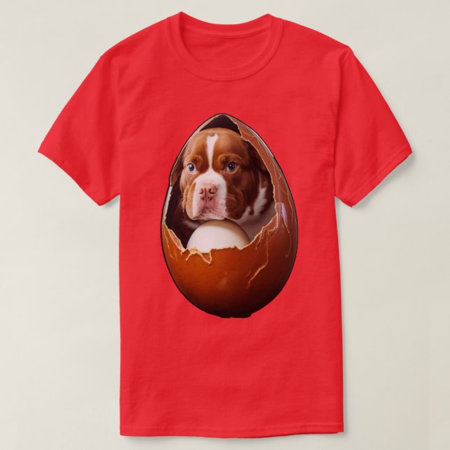 HUND I EGG 148 T SHIRT (Design framsida)