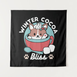Hund i Festive Mugg for Helgdag Vibes - Winter Coc