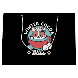 Hund i Festive Mugg for Helgdag Vibes - Winter Coc