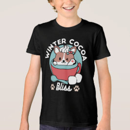 Hund i Festive Mugg for Helgdag Vibes - Winter Coc T Shirt