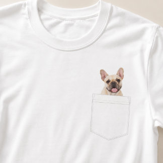 Hund i fickan | Anpassad husdjursfoto T Shirt