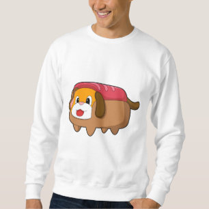 Hund i Hotdog Lång Ärmad Tröja