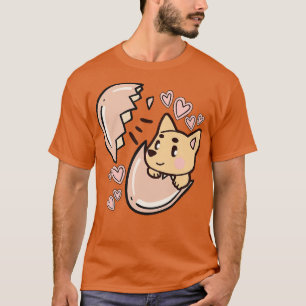 Hund i hund av äggceller i ägg 1 t shirt