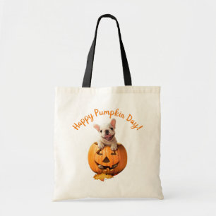 Hund i Jack-o-Lantern Tygkasse