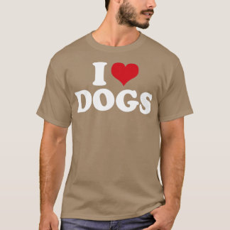 HUND I KÄRLEK HUNDAR 1 T SHIRT