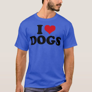 HUND I KÄRLEK HUNDAR T SHIRT