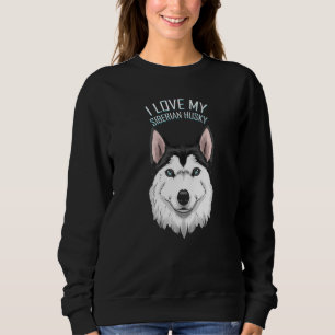 Hund I Kärlek My Siberian husky T Shirt