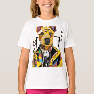 Hund i Kostym: Digital konst T Shirt