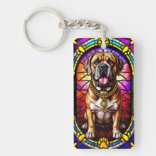 Hund i livfulla färger och detaljer