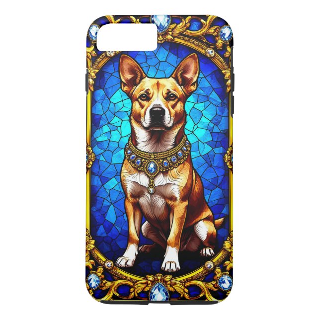 Hund i livfulla färger och detaljer Case-Mate iPhone skal (Baksida)
