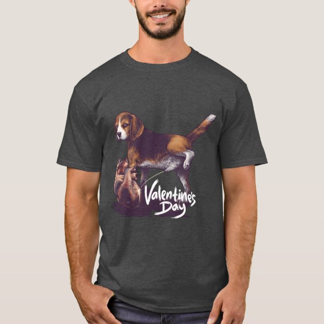 Hund i min presentvän t shirt (Framsida)