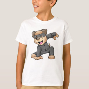 Hund i Ninja Costume T Shirt