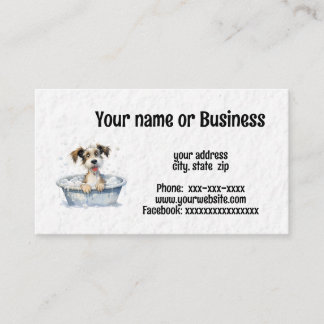 Hund i rör visitkort
