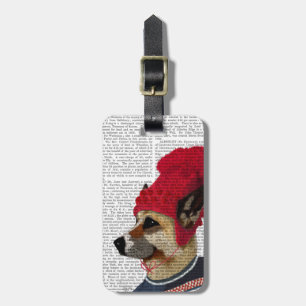 Hund i Ski Sweater 2 Bagagebricka