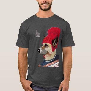 Hund i Ski Sweater Tee