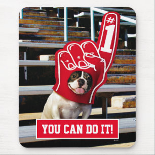 Hund i skumhand musmatta