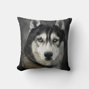 HUND i SNÖ Kudde