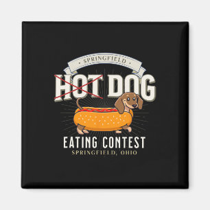 Hund i Springfield Ohio Magnet