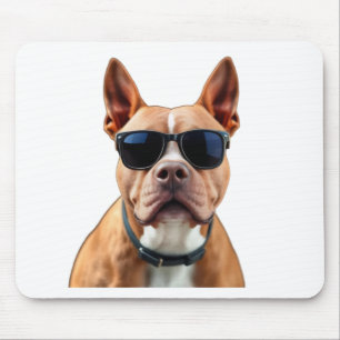 Hund i Sunglasses Mousepad Musmatta