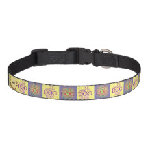 Hund ID Collar | Hund-ID för färgstark Hund