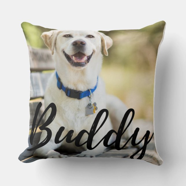 Hund Image Dekorativ kudde (Framsida)