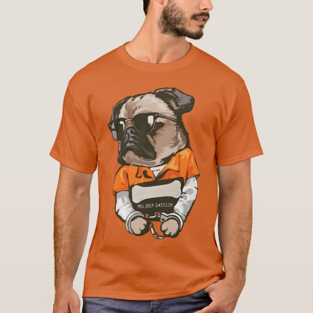 hund imma bad hund-vännflicka t shirt (Framsida)