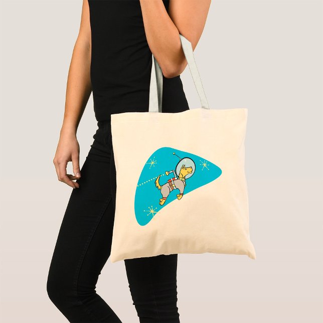 Hund In Space Toot Bag Tygkasse (Skapare uppladdad)