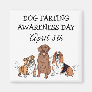 Hund informationsdag - 8 april magnet