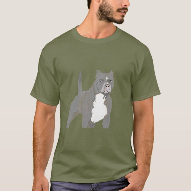 Hund Inspirerande Citat T Shirt (Framsida)