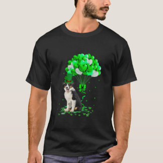 Hund Irish Australian shepherd Hund St Patrick s D T Shirt