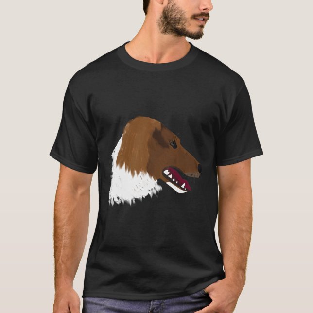Hund Jack Russell Terrier T Shirt (Framsida)