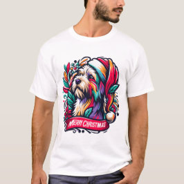 Hund jul t shirt