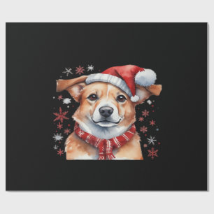 Hund julklassiker T-Shirt Presentpapper