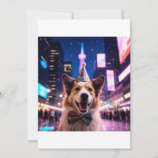 hund julkort 2025 (Framsida)