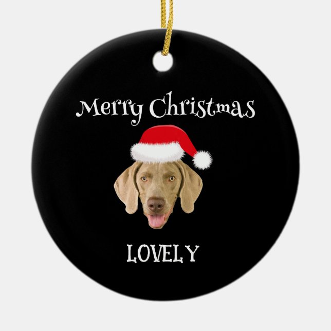 hund Julprydnader Julgransprydnad Keramik (Framsidan)