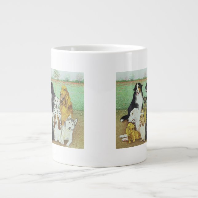 Hund Jumbo Mugg (Framsidan)