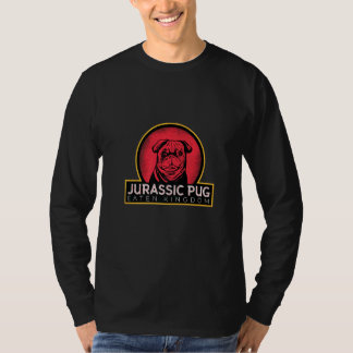 Hund jurassisk pug ätit kungarike t shirt