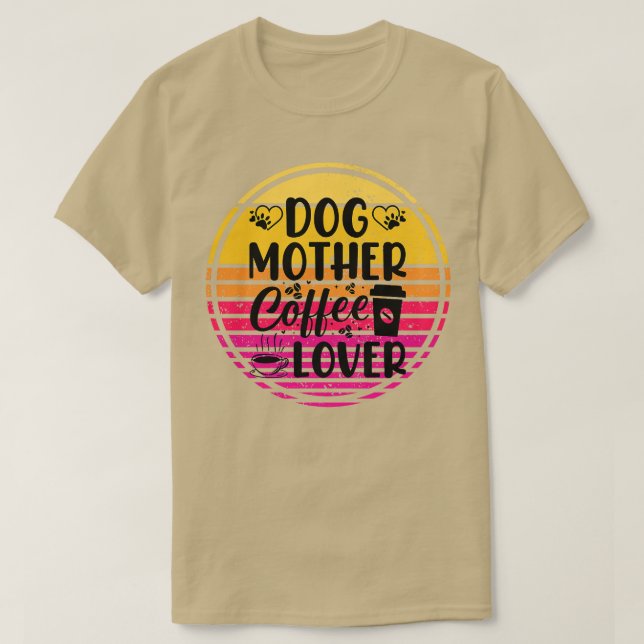 HUND KAFFE ÄLSKARE 1 T SHIRT (Design framsida)