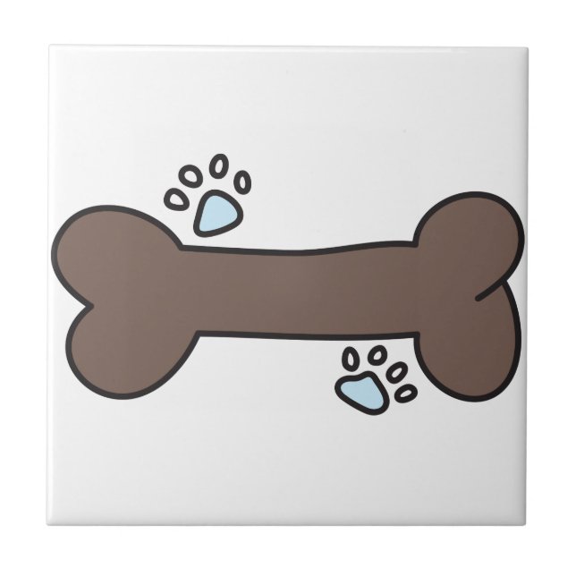 Hund Kakelplatta (Framsidan)