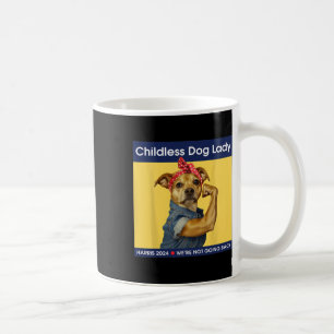 Hund Kamala-harris 2024 Kaffemugg