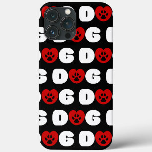 Hund Kärlek Heart Fodral-Mate iphone case