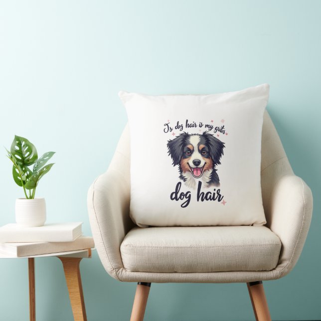 Hund Kärlek Pillow Kudde (Stol)