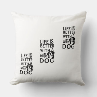 Hund Kärlek Pillow Kudde