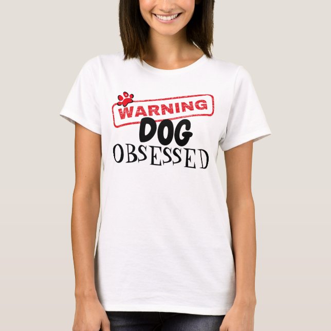 Hund Kärlek T Shirt (Framsida)